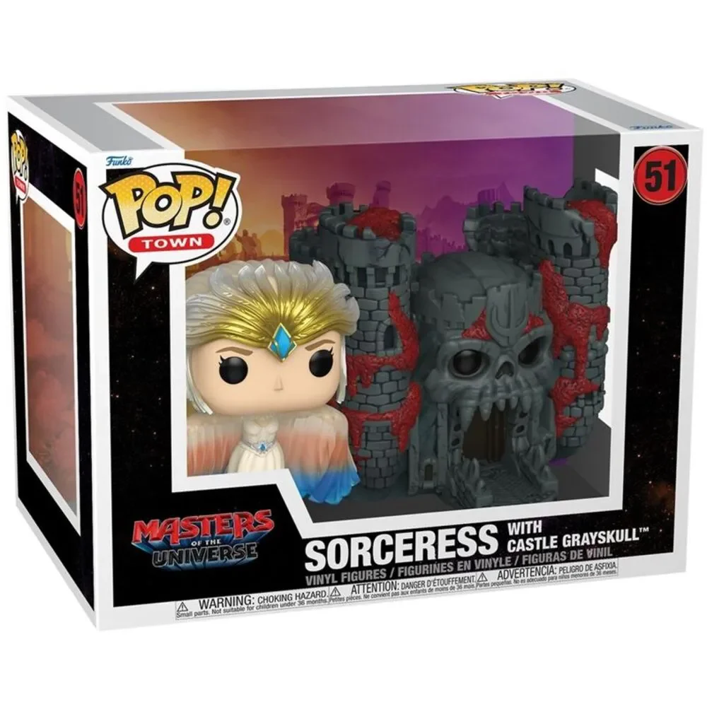 Funko POP! Town: Masters of the Universe - Sorceress with Castle Grayskull - Picture 2 of 3